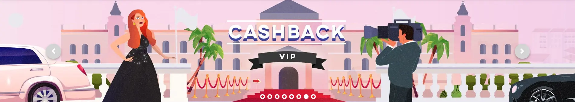 cashback VIP MAGIC RED CASINO